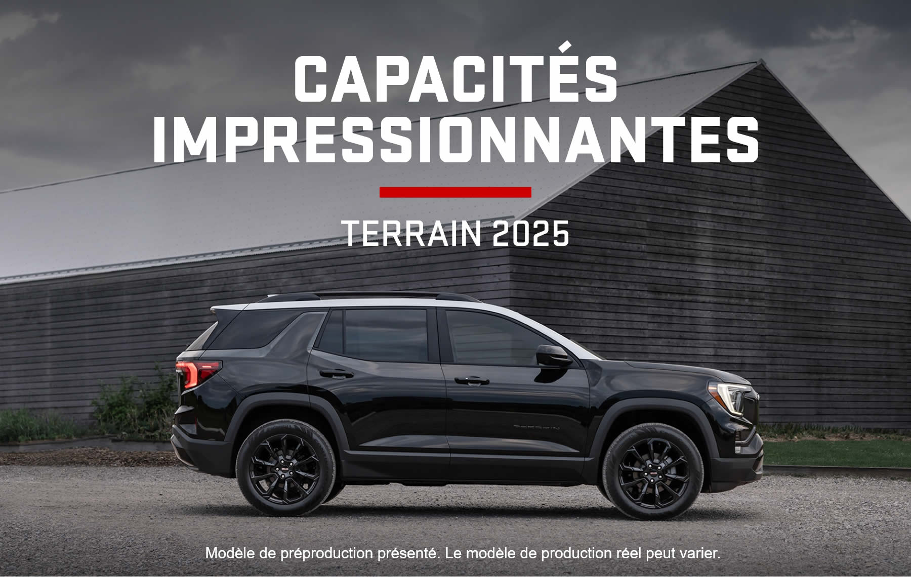 IMPRESSIVE CAPABILITY | 2025 TERRAIN